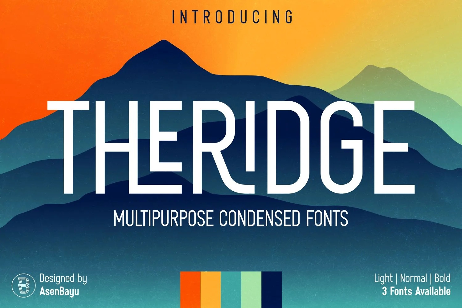 Theridge Font